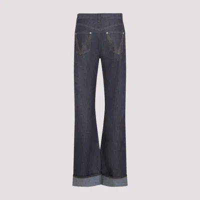 Bottega Veneta Turned Up Jeans With Straight Leg