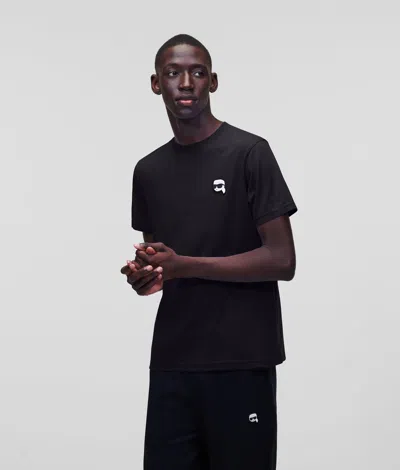 Karl Lagerfeld Ikon T-shirt In Black