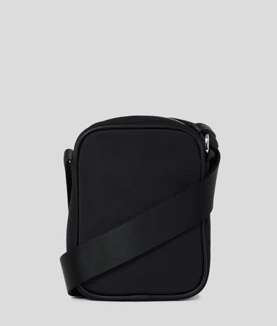 Karl Lagerfeld Rue St. Guillaume Messenger Bag In Black