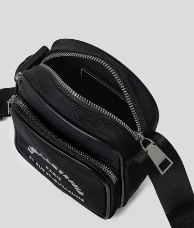 Karl Lagerfeld Rue St. Guillaume Messenger Bag In Black