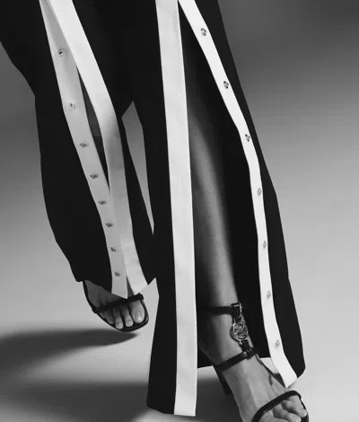 Karl Lagerfeld Kl X Joann Tailored Pants In Black