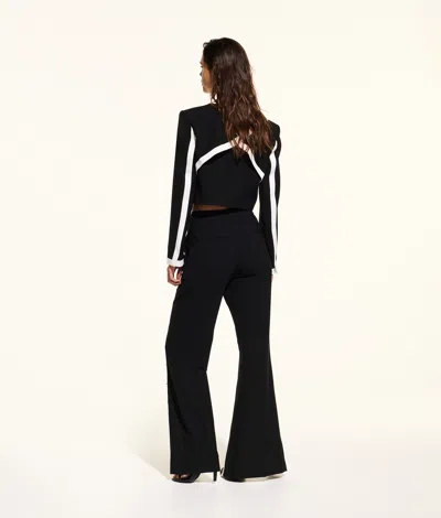 Karl Lagerfeld Kl X Joann Tailored Pants In Black