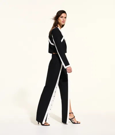 Karl Lagerfeld Kl X Joann Tailored Pants In Black