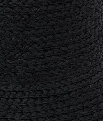 Karl Lagerfeld Raffia Flower Bucket Hat