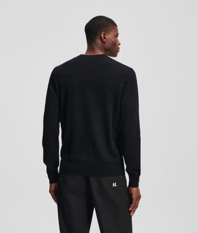 Karl Lagerfeld Kameo Sweater In Black