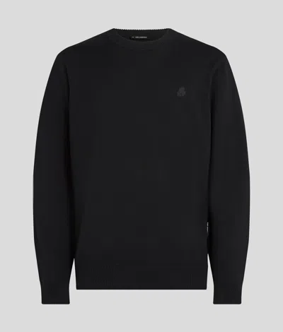 Karl Lagerfeld Kameo Sweater In Black