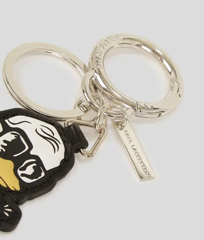 Karl Lagerfeld Disney X Kl Keychain In Metallic