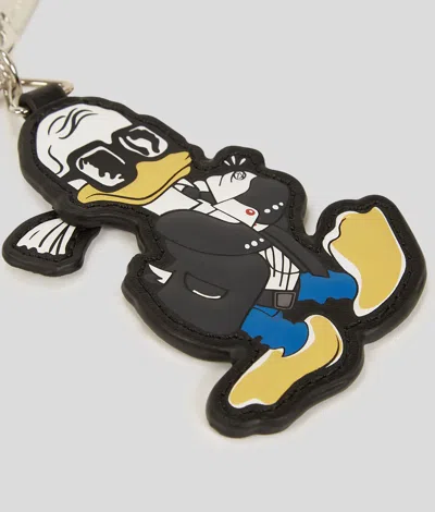 Karl Lagerfeld Disney X Kl Keychain In Metallic