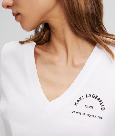 Karl Lagerfeld Woman In White