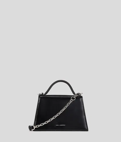 Karl Lagerfeld Small Signature Studded Cross Body Bag