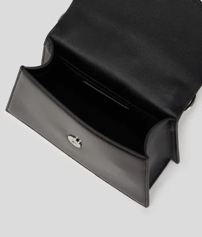 Karl Lagerfeld Small Signature Studded Cross Body Bag