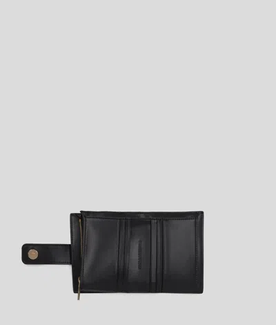 Karl Lagerfeld Padlock Flap Wallet