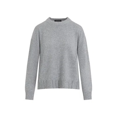 Fabiana Filippi Wool-cashmere Blend Sweater With Ribbed Hem