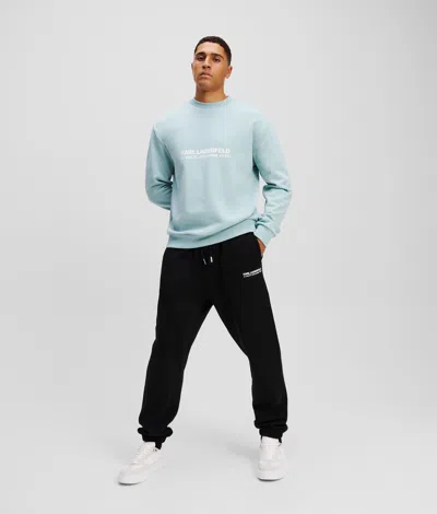 Karl Lagerfeld Rue St-guillaume Sweatshirt In Blue