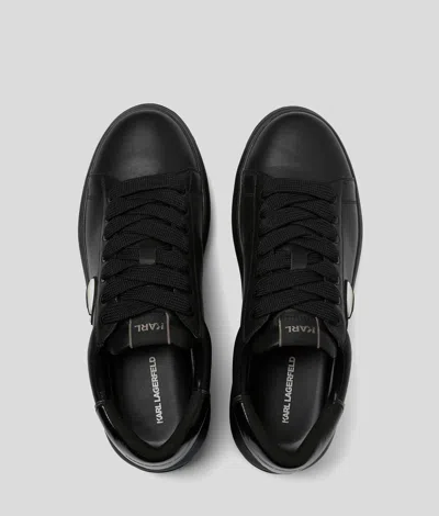 Karl Lagerfeld Black Logo Sneakers