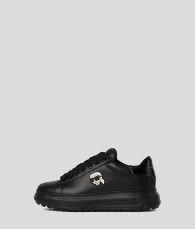 Karl Lagerfeld Black Logo Sneakers