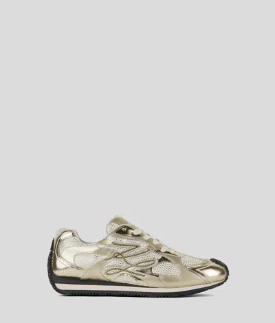 Karl Lagerfeld Velocette Autograph Overlay Sneakers