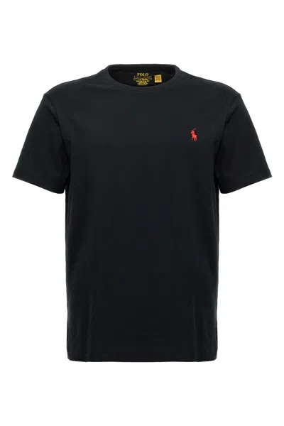 Polo Ralph Lauren Pony T-shirt In Black