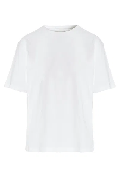 Khaite The Emmylou Cotton T-shirt In White