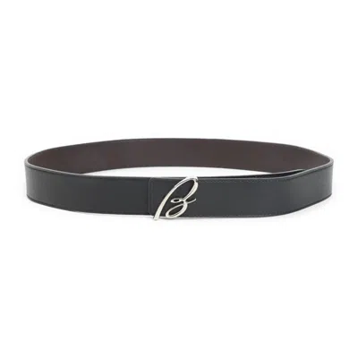 Brioni Adjustable Leather Reversible Belt