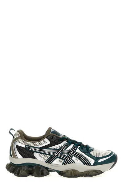 Asics Pomme D'or Black Leather Ballerina In Multi