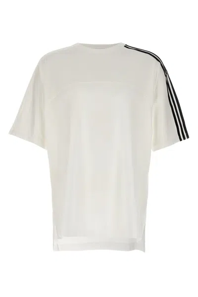 Y-3 White Striped T-shirt