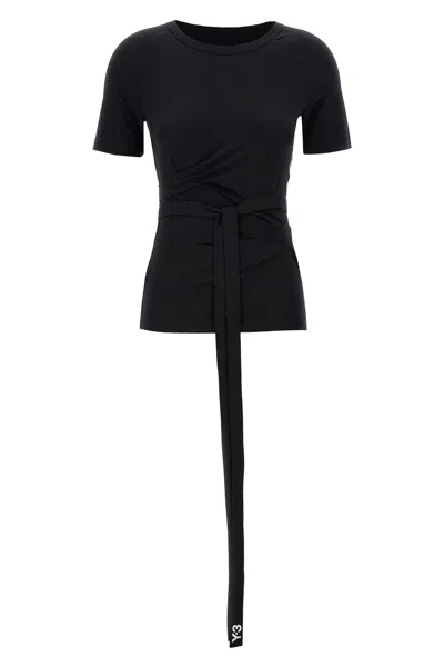 Y-3 3-striped Drawstring T-shirt