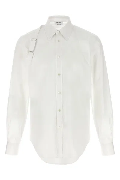 Alexander Mcqueen Harness Shirt In White