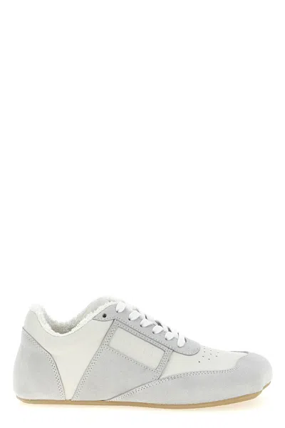 Mm6 Maison Margiela Anatomic Sneakers Gray In Silver