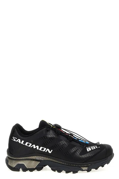 Salomon Streamlined Black Sneakers With Rugged Outsole And Breathable Upper