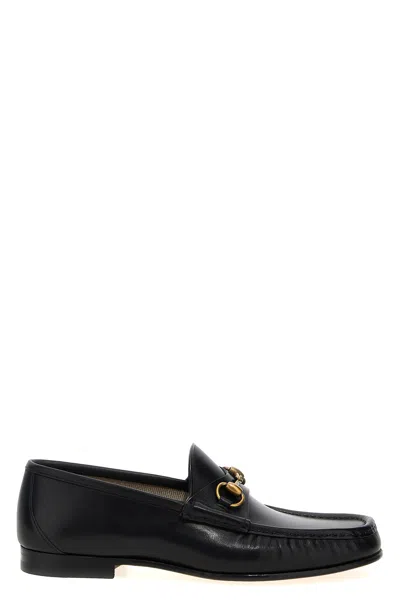 Gucci 50mm 1953 Horsebit Leather Loafers In Black