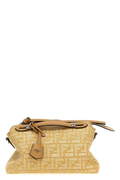 Fendi Medium Handbag "by The Way Soft" In Nude