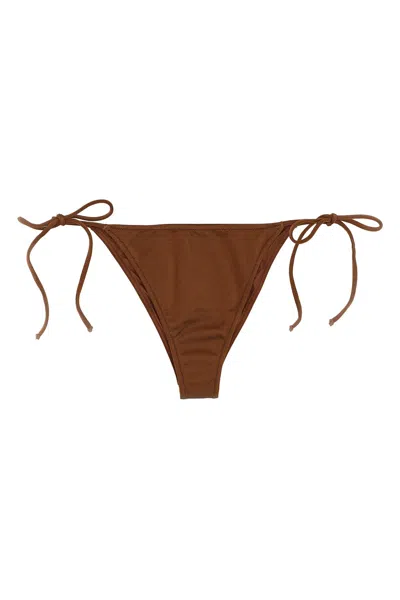 Mc2 Saint Barth Virgo Bikini Bottoms In Brown