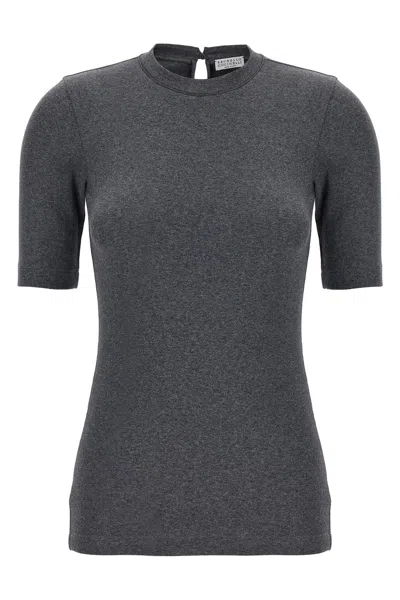 Brunello Cucinelli Women's Round Neck T-shirt