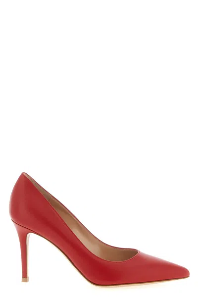 Gianvito Rossi Decolleté Gianvito 85 In Red
