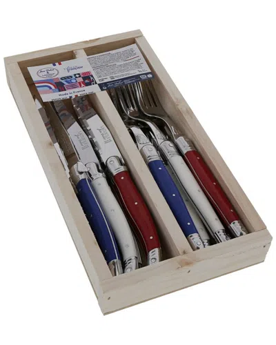 Jean Dubost 12pc Everyday Flatware Set In Multi