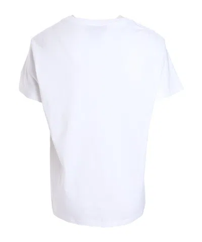 N°21 Short-sleeved T-shirt In White