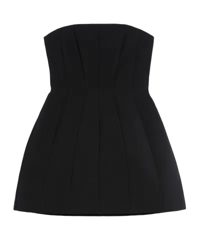 Max Mara Strapless Bustier Dress Side Pockets