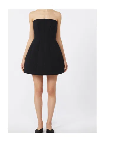 Max Mara Strapless Bustier Dress Side Pockets