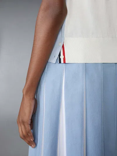 Thom Browne Knitted Polo Top