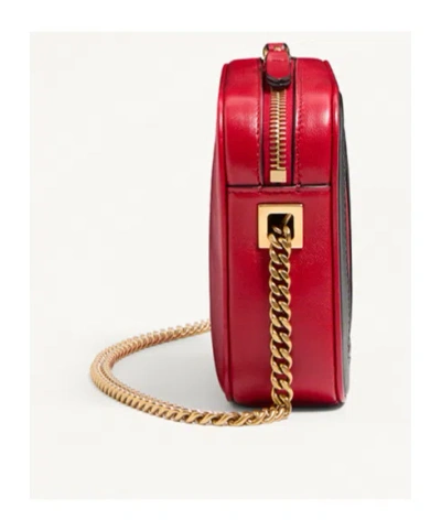 Valentino Garavani Superstar Chain Belt Bag In Red