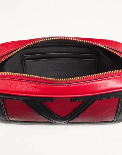 Valentino Garavani Superstar Chain Belt Bag In Red