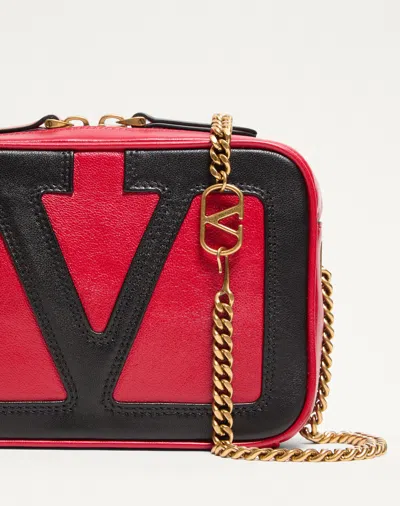 Valentino Garavani Superstar Chain Belt Bag In Red