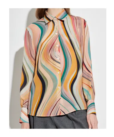 Ps By Paul Smith Ps Paul Smith Striped Knit Top