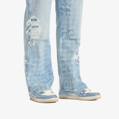 Amiri Low-top Bandana Skel Top Sneakers In Blue