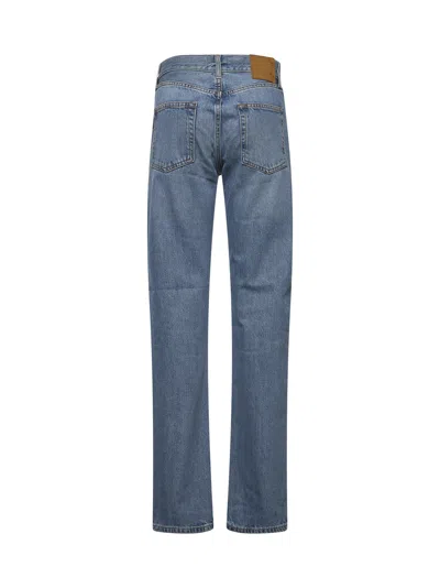 Haikure Logo-patch Jeans In Blue