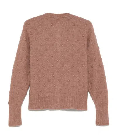 Vivienne Westwood Mens Blush Rubina Orb-embroidery Stretch-wool Blend Cardigan In Pink