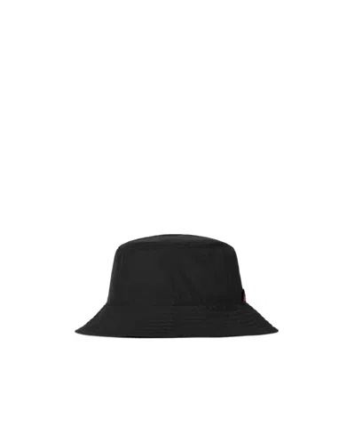 Gucci Women Reversible Gg Nylon Bucket Hat In Black