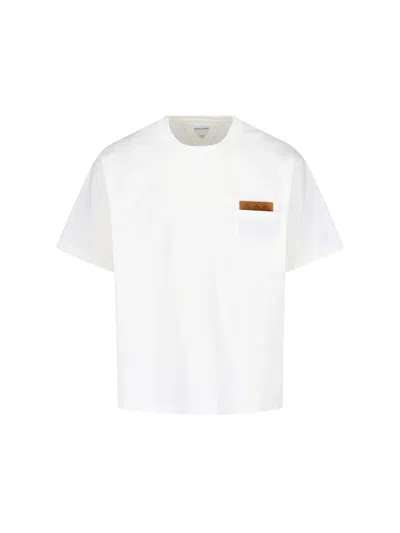 Bottega Veneta Pima Cotton Jersey T-shirt In White