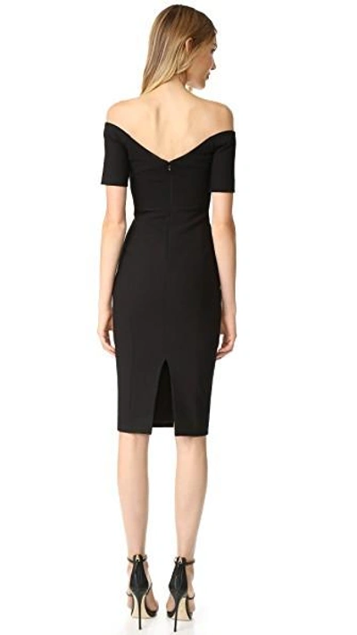 Shop Cinq À Sept Birch Dress In Black